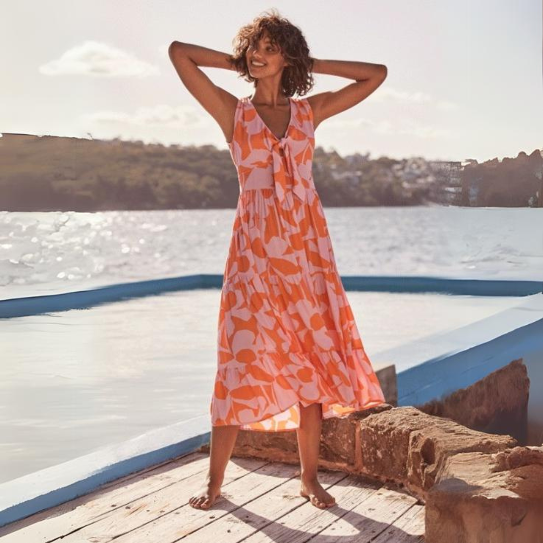 mister zimi midi dress Mister Zimi Penelope Midi Dress in Costa Rica, Size 16 – Mint Preloved