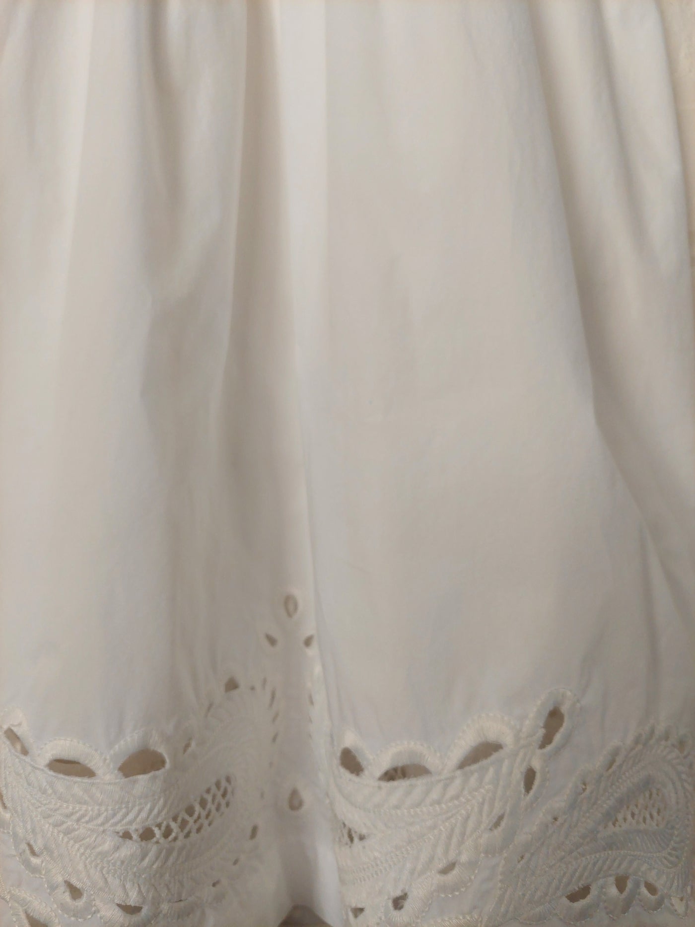 Morrison white cotton midi dress, Size 4 (14 / L)