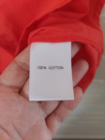 Marco Polo BNWT 100% Cotton Tangerine dress, Size 8