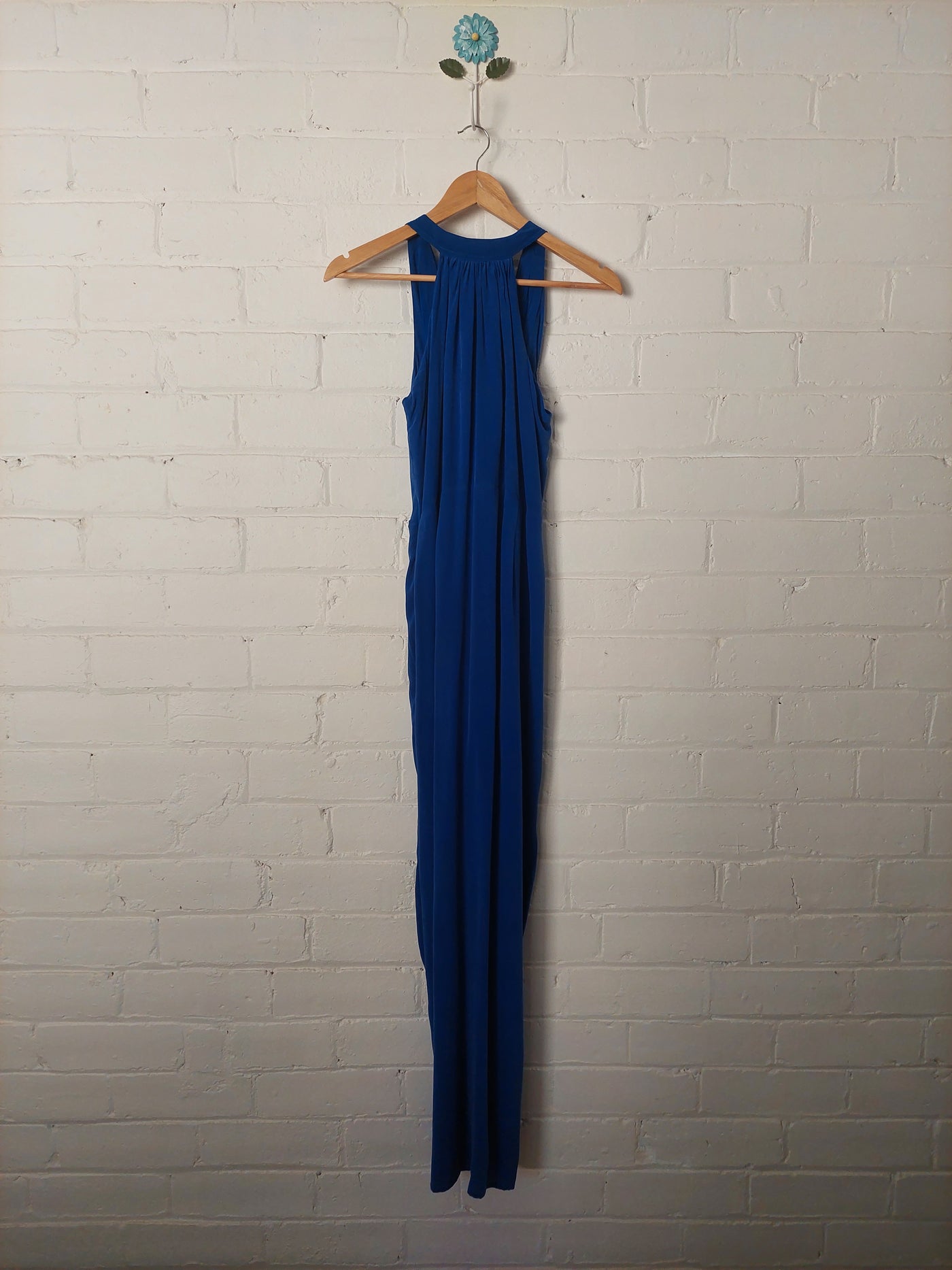 Steph Audino blue silk dress, Size 2 (10)