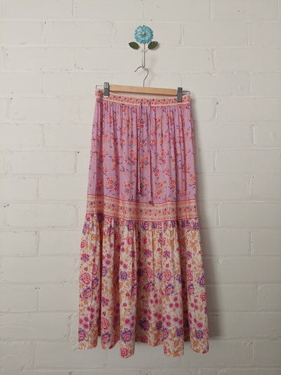 Arnhem Clothing BNWT 'Harmony' Midi Skirt in Lilac, Size 8