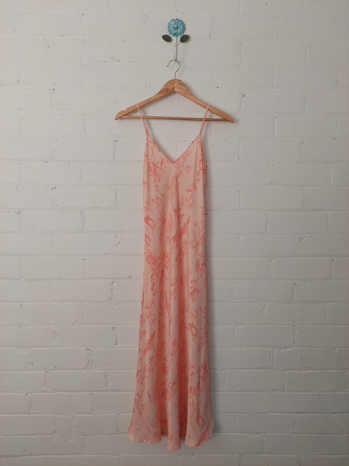 Silk Laundry 90s Slip Dress - Serengeti, Size S