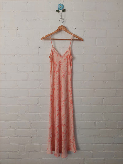 Silk Laundry 90s Slip Dress - Serengeti, Size S