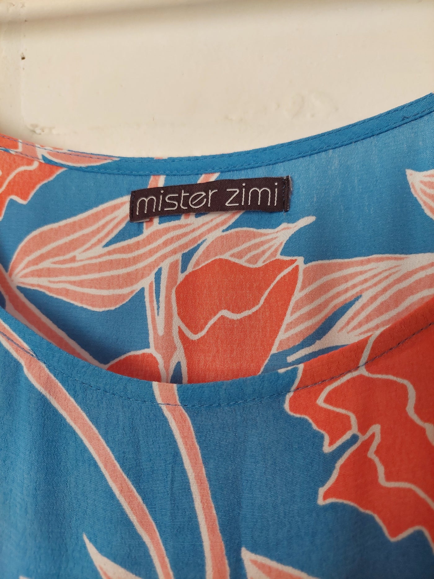 Mister Zimi 'Polly' Midi Dress in St Tropez, Size 12-14