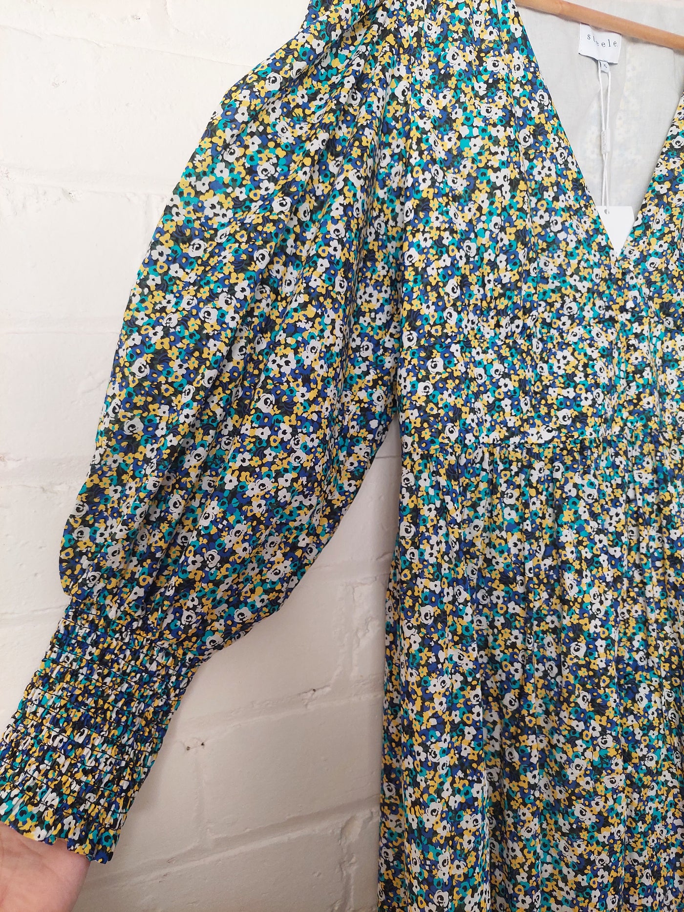 Steele BNWT 'Alaska' Midi Dress in Meadow, Size XL (AU 14)