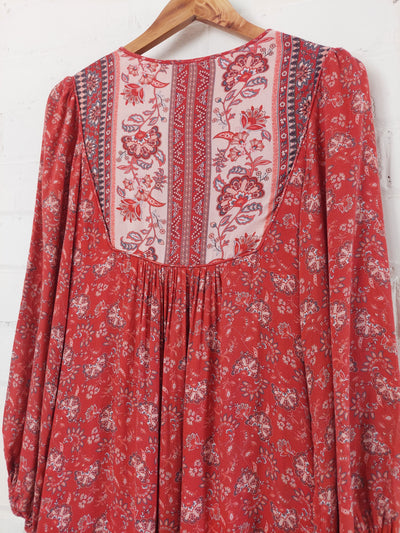 Arnhem Clothing Amelie Midi Sundress in Cassis, Size 8
