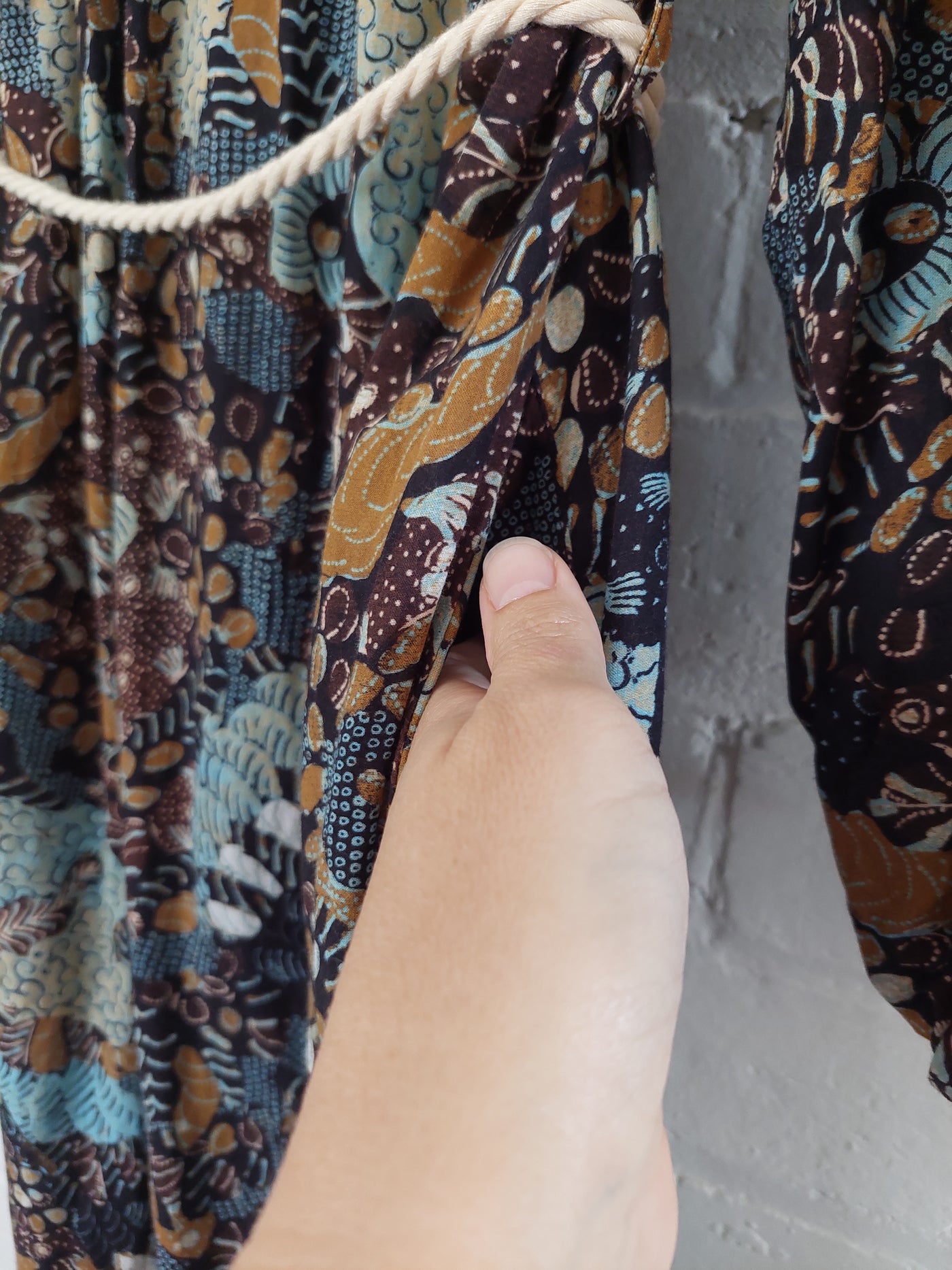 Ulla Johnson Agadir Midi Dress Coverup Batik, Size S