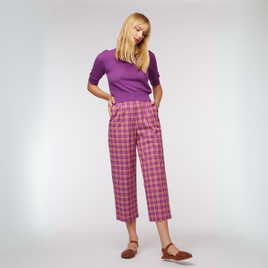 Princess Highway Cynthia Check Pant, Size 6