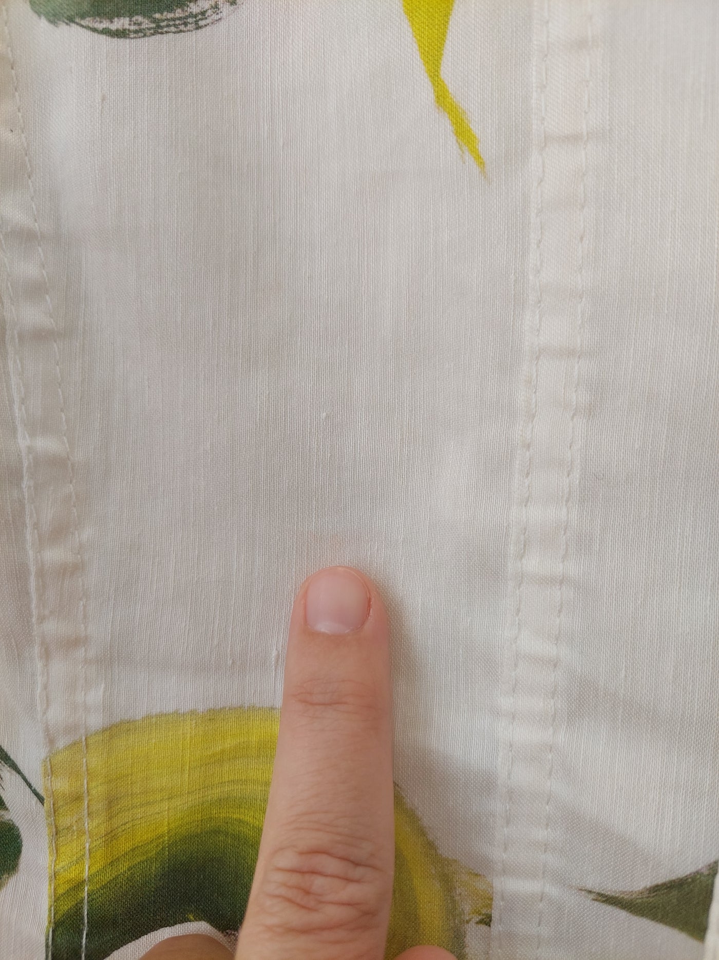 AJE Zest Mini Dress in Tropical Lime Print, Size 10