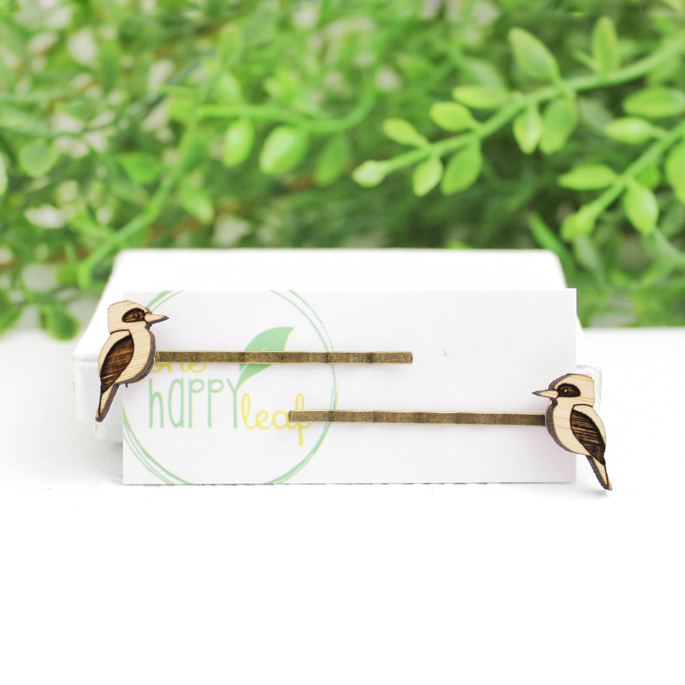 Kookaburra hair pins