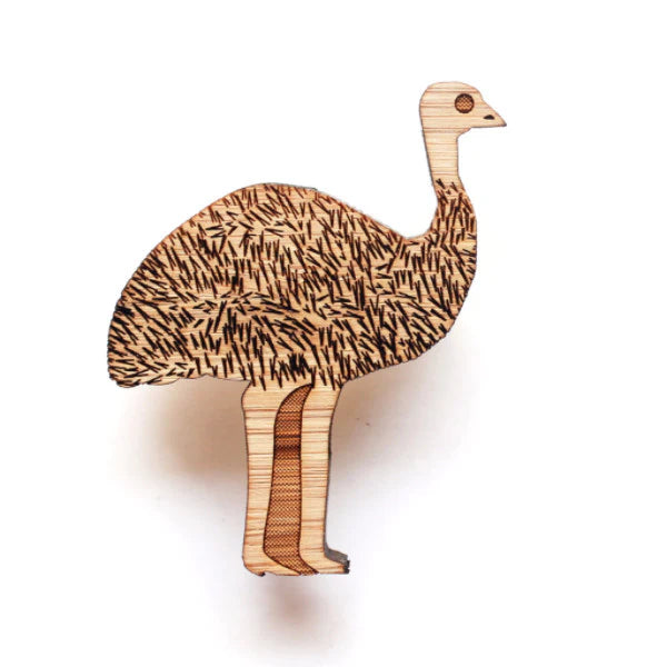 Emu Brooch